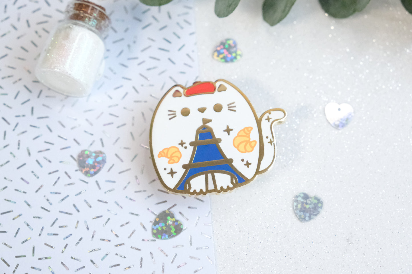 Pins Pawris Chat Français - Whiskered Wonders