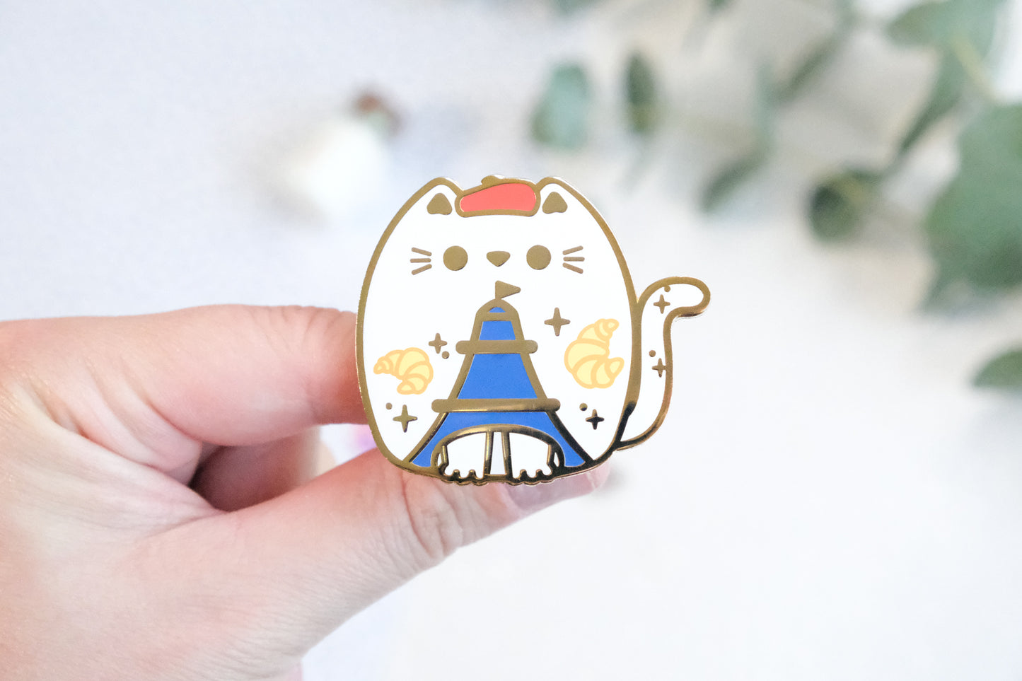 Pins Pawris Chat Français - Whiskered Wonders