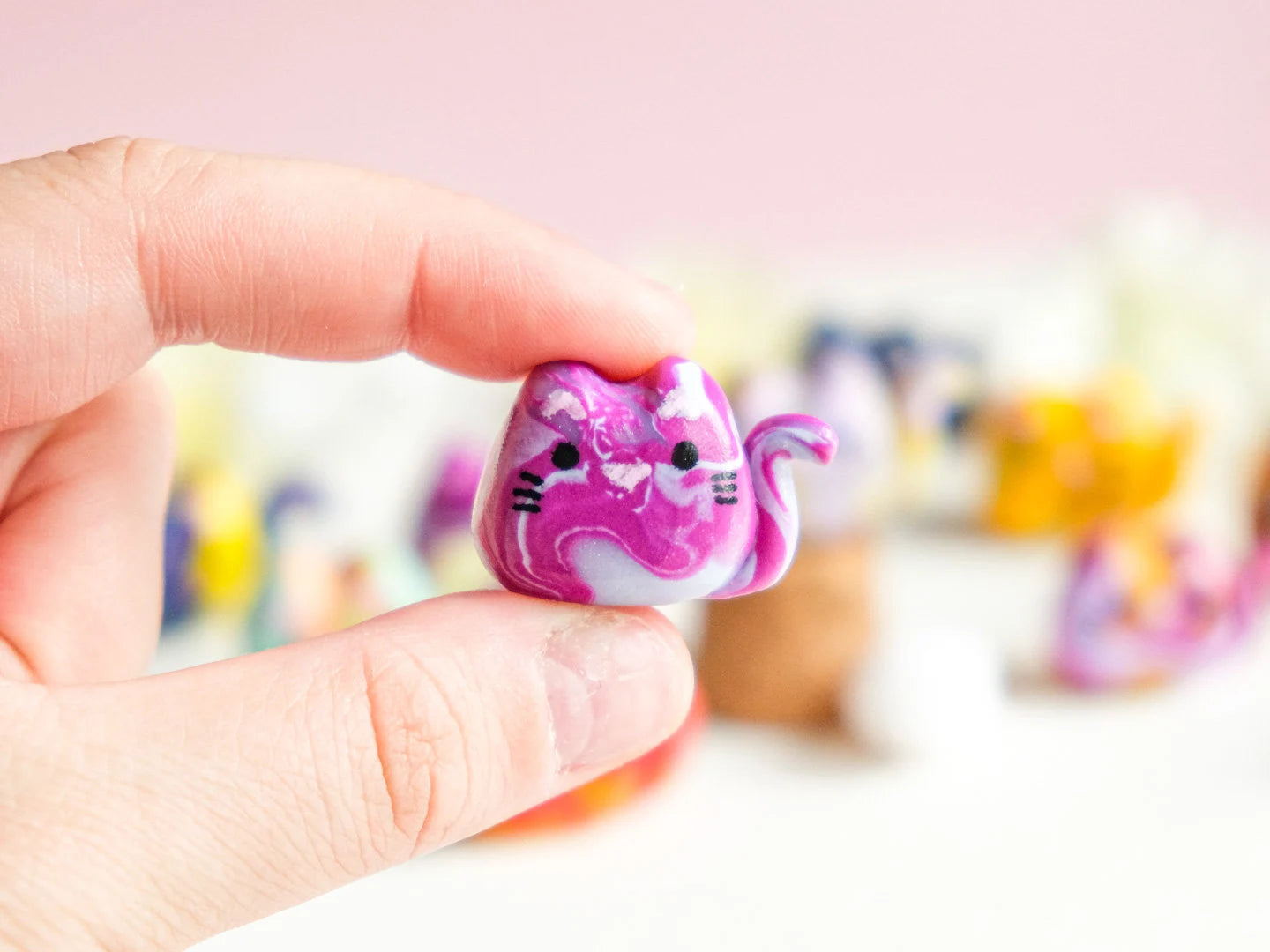 Pawket - Handcrafted Polymer Clay Cat Figure
