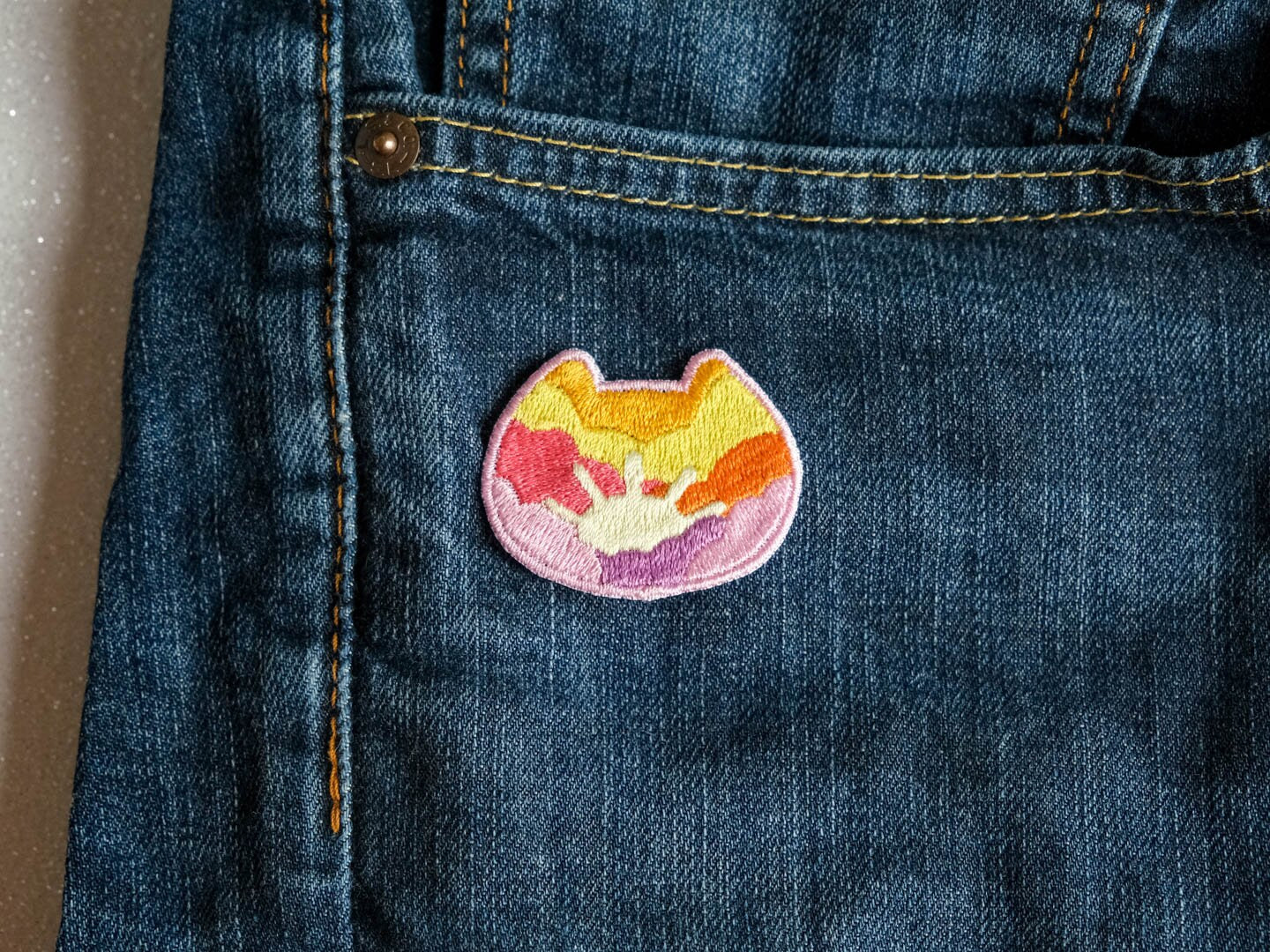 Patch chat lever du soleil