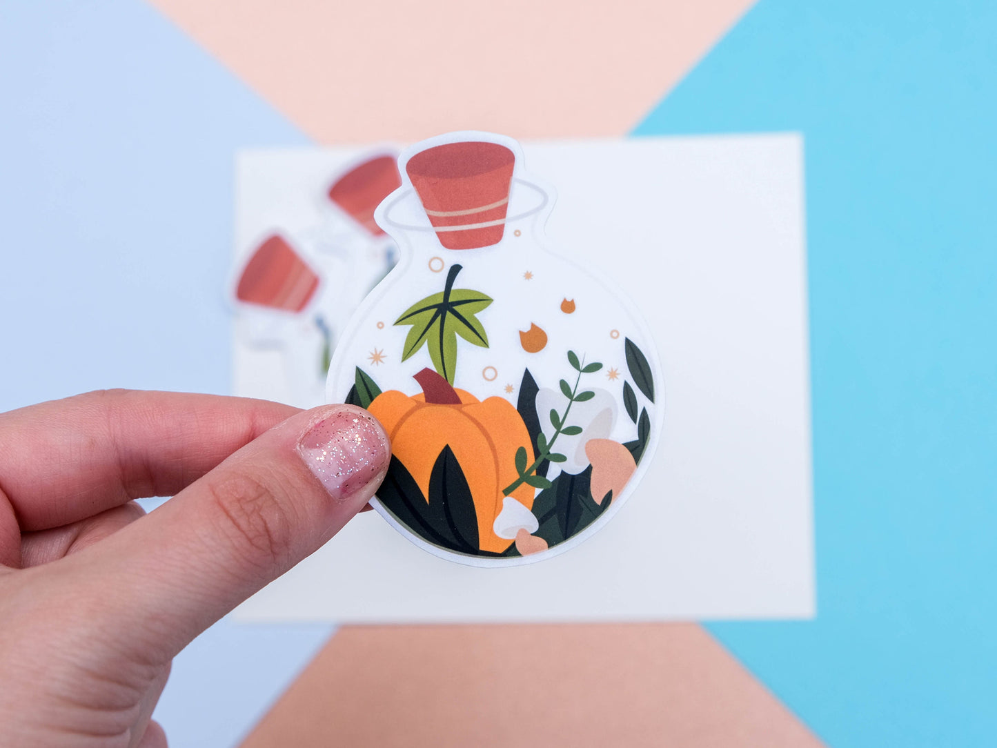 Potion of Fall Season Sticker - Halloween Sticker - Bullet journal Sticker - Planner Sticker