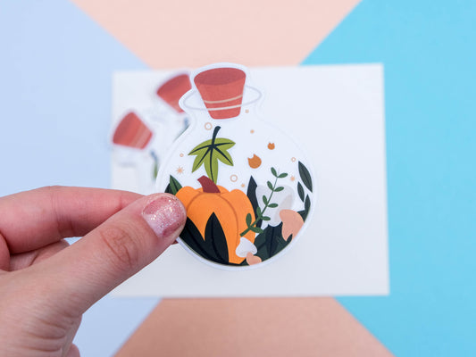 Potion of Fall Season Sticker - Halloween Sticker - Bullet journal Sticker - Planner Sticker