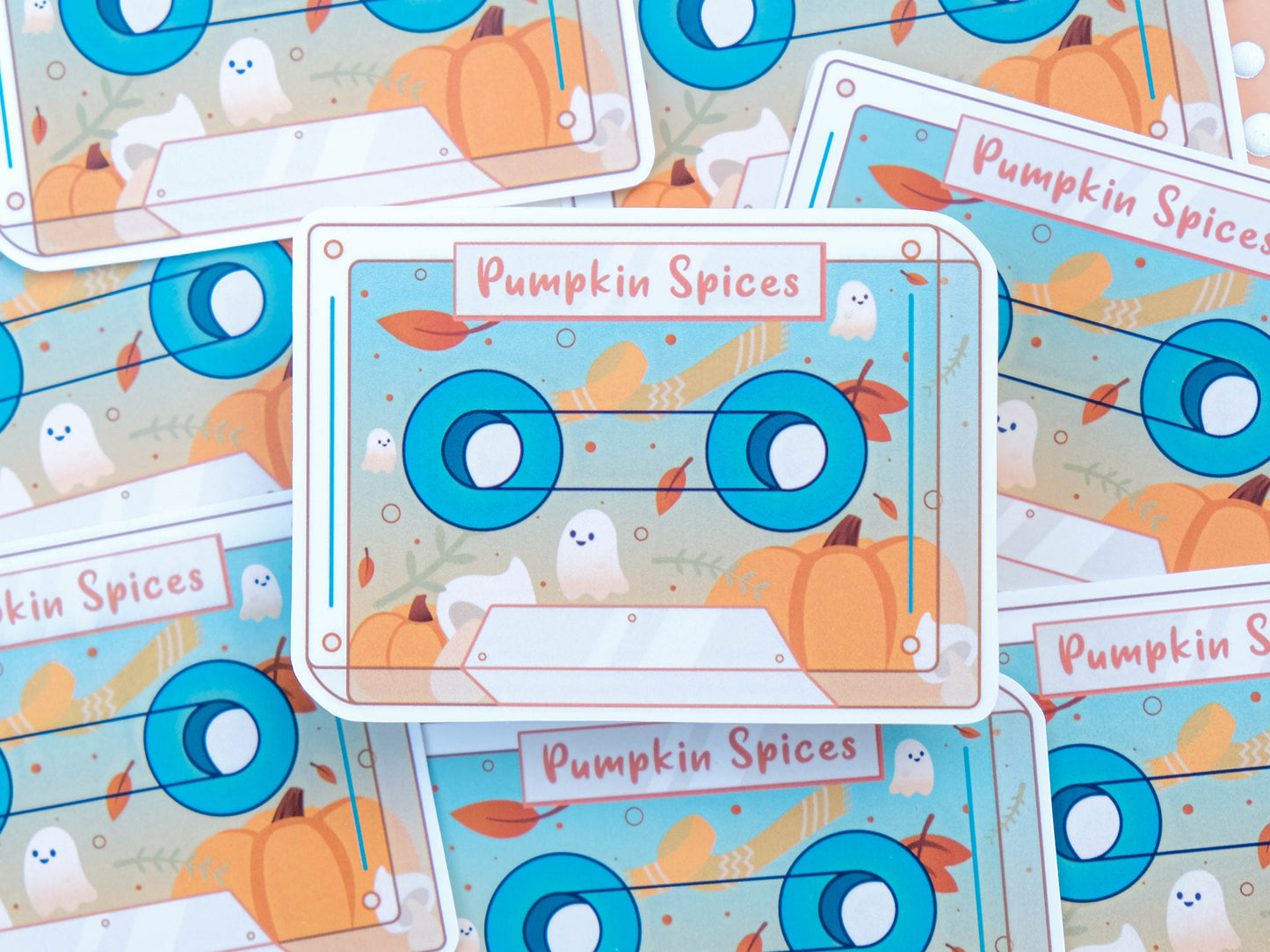 Mix Tape Sticker - Cute Sticker for Bullet Journal - Retro and Vintage Sticker - Fall season and Halloween Sticker