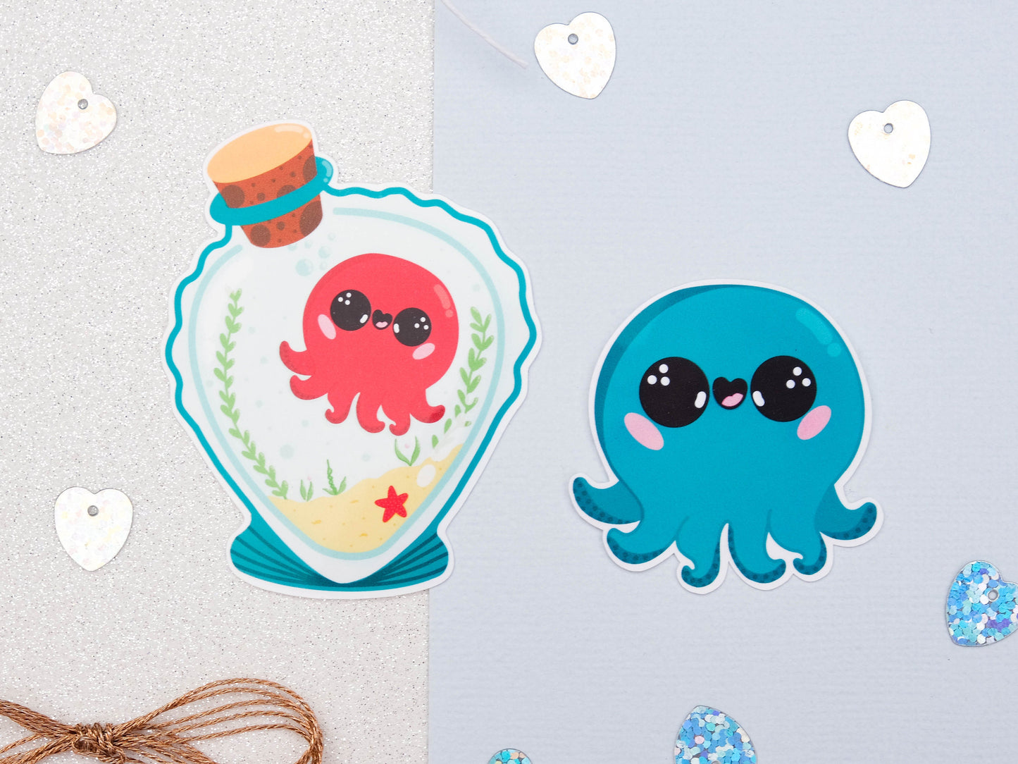 Sticker Potion Octopus - Sticker Cute Octopus - Bullet journal Sticker - Set of Sticker