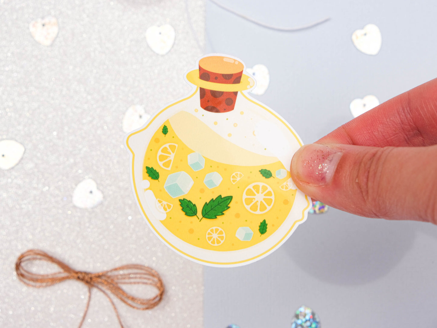 Potion of Lemonade Sticker - Lemon and Lemonade Sticker - Bullet journal Sticker - Planner Sticker