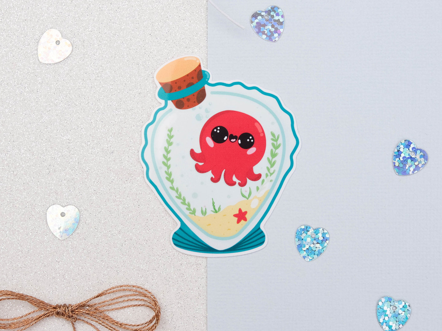 Sticker Potion Octopus - Sticker Cute Octopus - Bullet journal Sticker - Set of Sticker