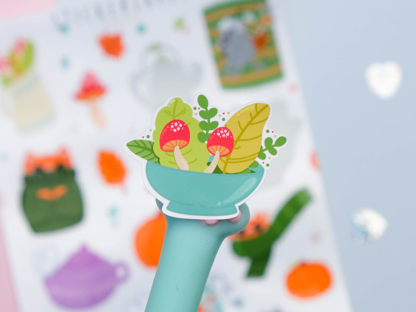 Cozy Fall Stickersheet - 19 Stickers included - Autumn planner stickers - Sticker sheet set