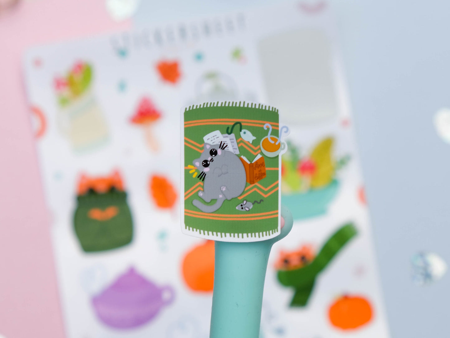 Cozy Fall Stickersheet - 19 Stickers included - Autumn planner stickers - Sticker sheet set