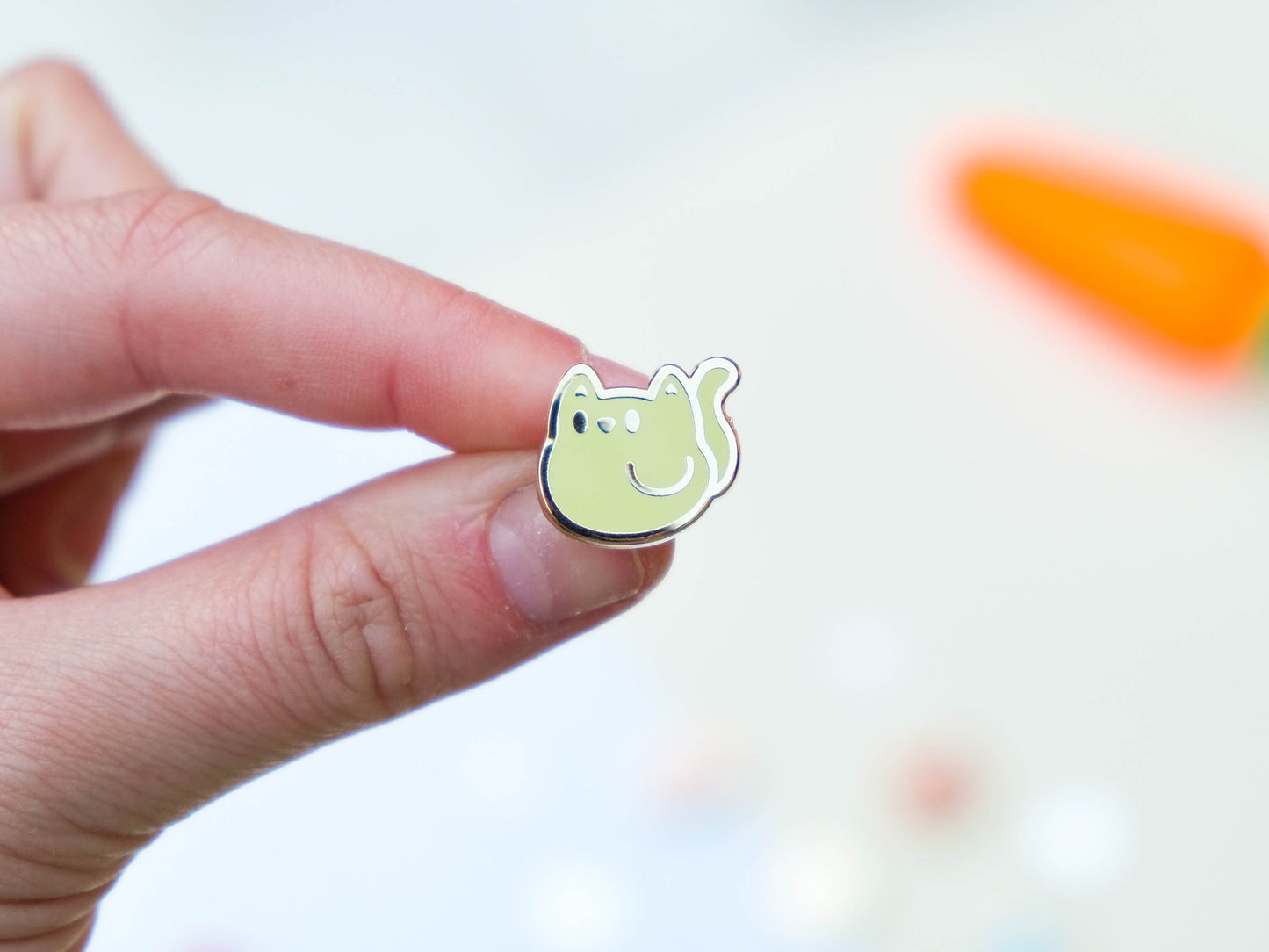 Mini Pin Hard Enamel Cute Cat Pastel Colors Board Filler perfect gift for cat lover