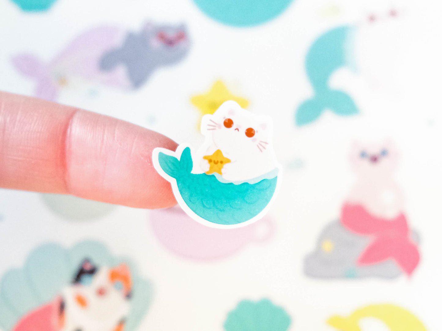 Stickersheet water resistant Lemon and Lime Kawaii to decorate bullet journal and planner