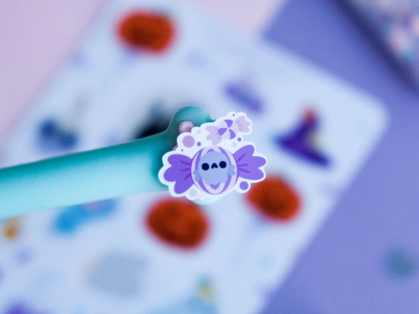 Stickersheet Kawaii Spooky Season - Stickersheet Halloween - Planner Stickers - Scrapbook Stickers - Set of Sticker for Bullet Journal