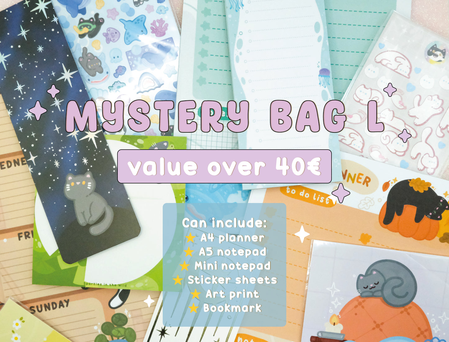 B-Grade Stationery Mystery Bag - Size L
