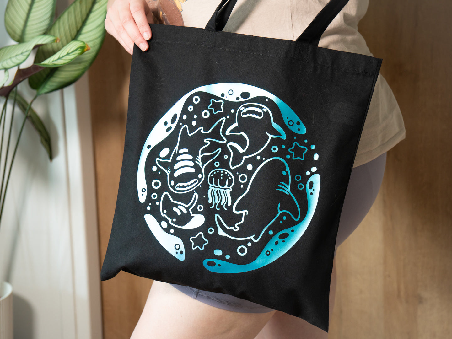 Ocean Wave Totebag