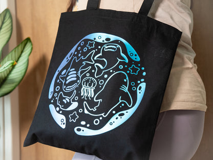 Ocean Wave Totebag