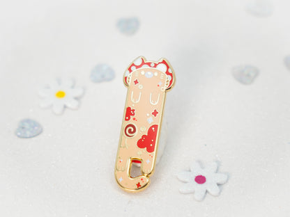 Fungi Cat Pins - Whiskered Longers Collection