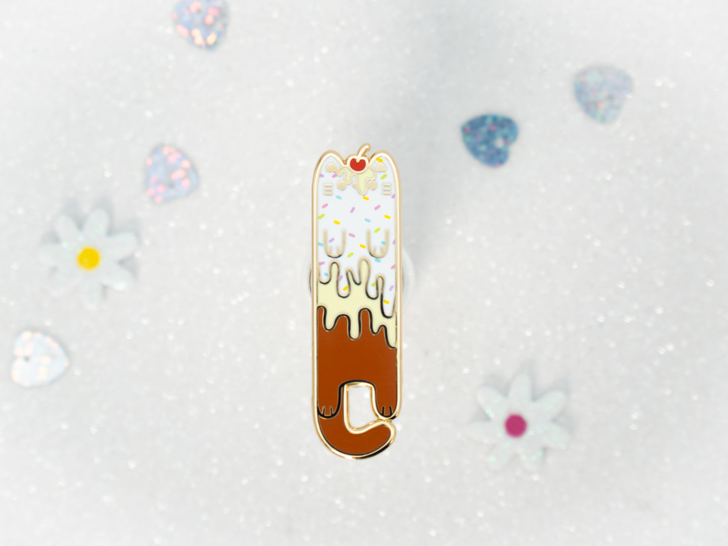 Sprinkles Cat Pins - Whiskered Longers Collection