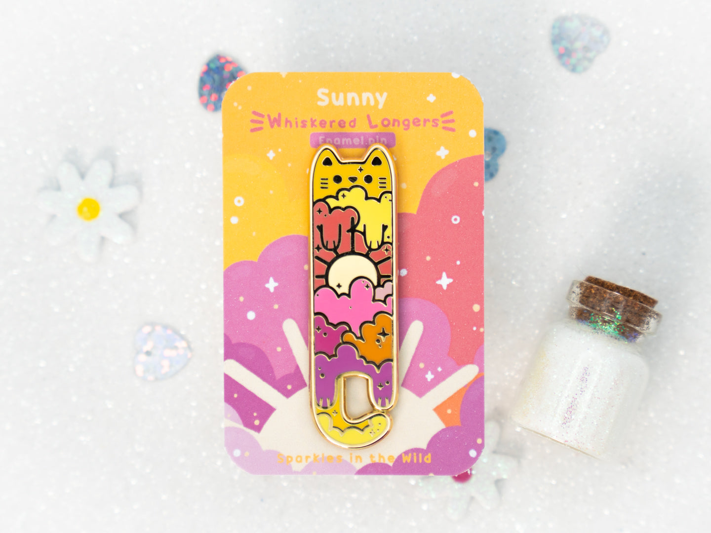 Pins Sunny - Whiskered Longers Collection