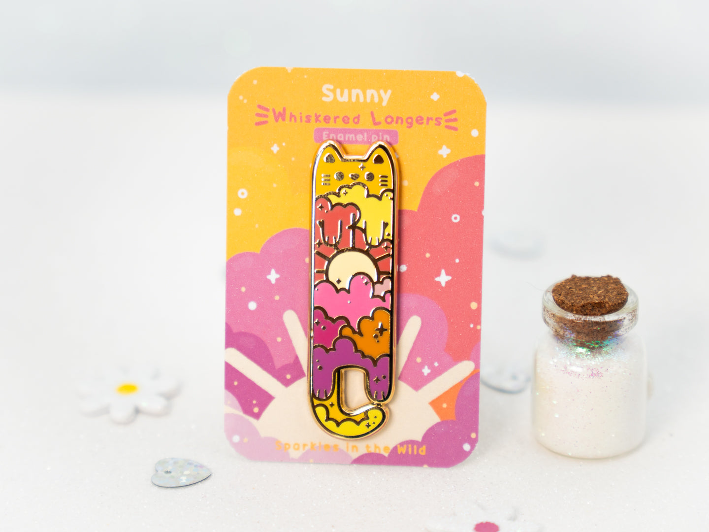 Pins Sunny - Whiskered Longers Collection