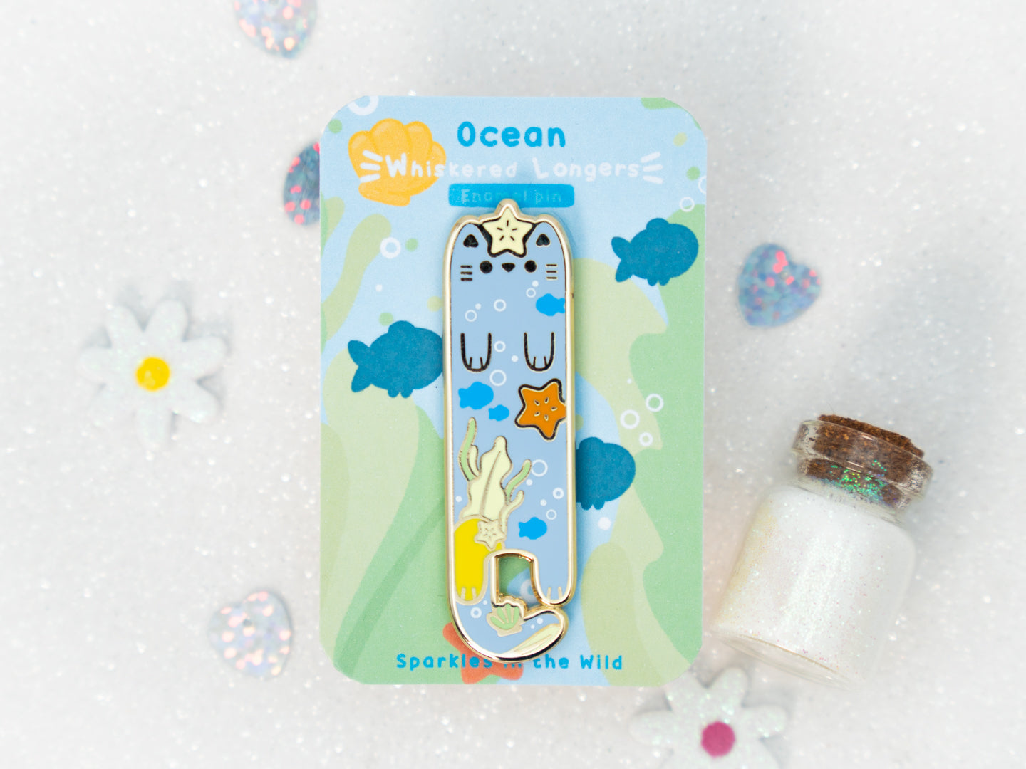 Pins Ocean - Whiskered Longers Collection