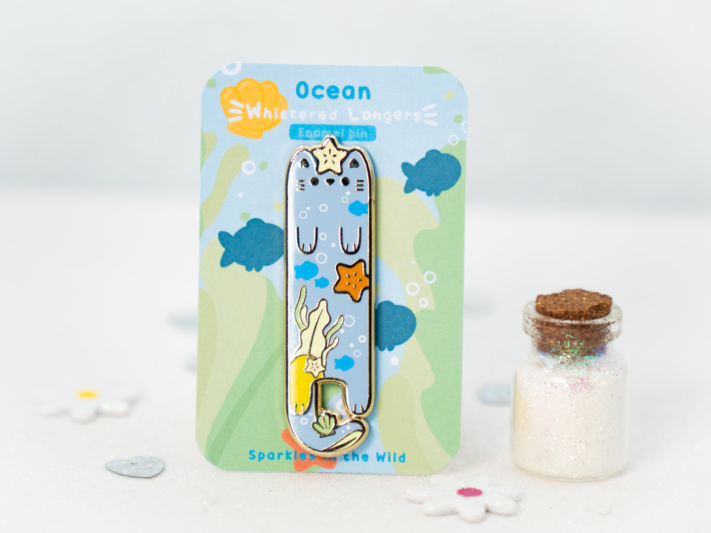 Pins Ocean - Whiskered Longers Collection