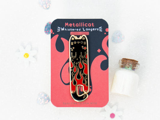 Pins Metallicat - Whiskered Longers Collection