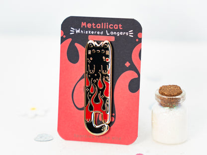 Pins Metallicat - Whiskered Longers Collection