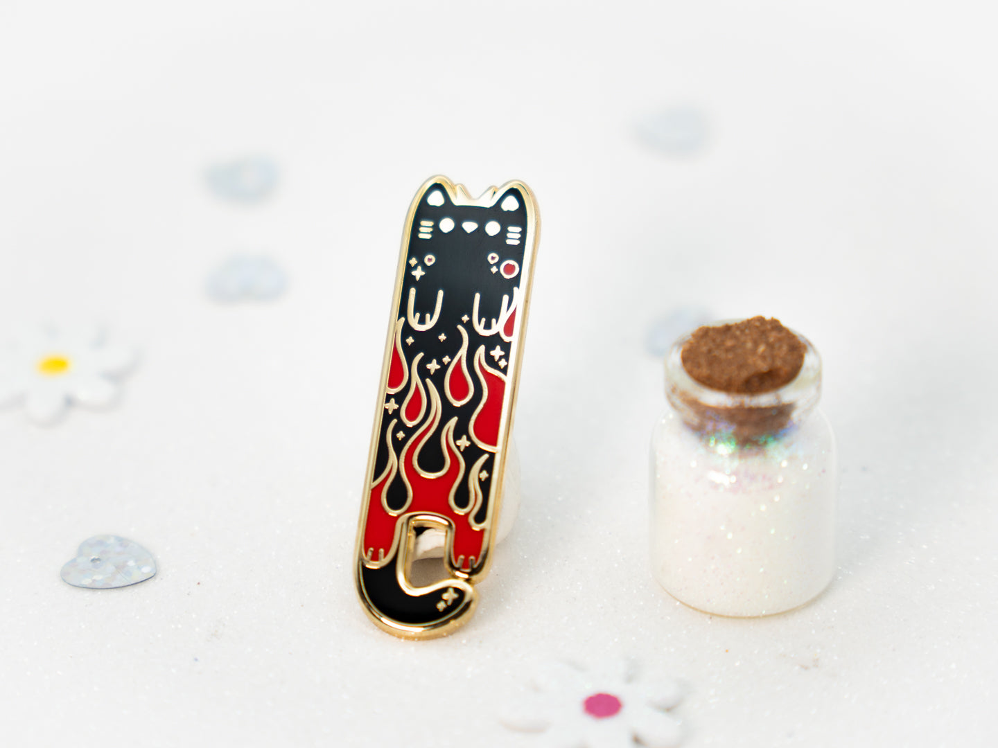 Pins Metallicat - Whiskered Longers Collection