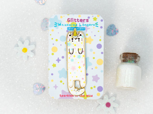 Pins Glitters - Whiskered Longers Collection