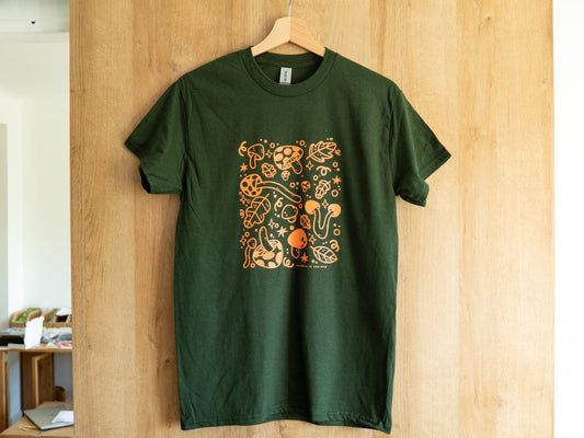 Autumn Mushrooms T-Shirt