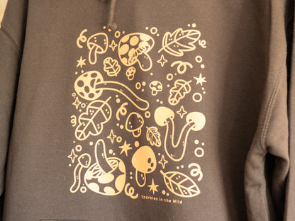 Autumn Mushrooms Hoodie