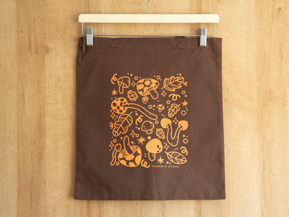 Autumn Mushrooms Totebag