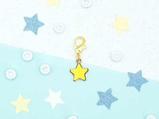 Charm Étoile Jaune Mignonne - Charm-ing Collection