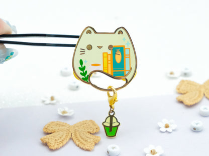 Pins Chats Livres - Charm-ing Collection