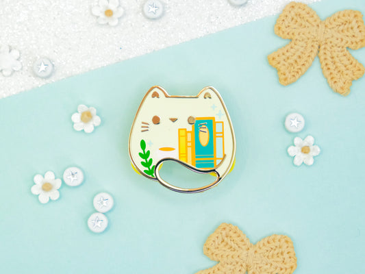 Pins Chats Livres - Charm-ing Collection