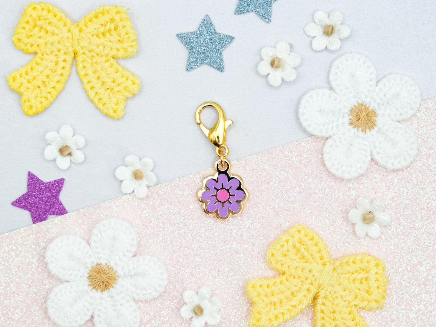 Charm Fleur Violette - Charm-ing Collection