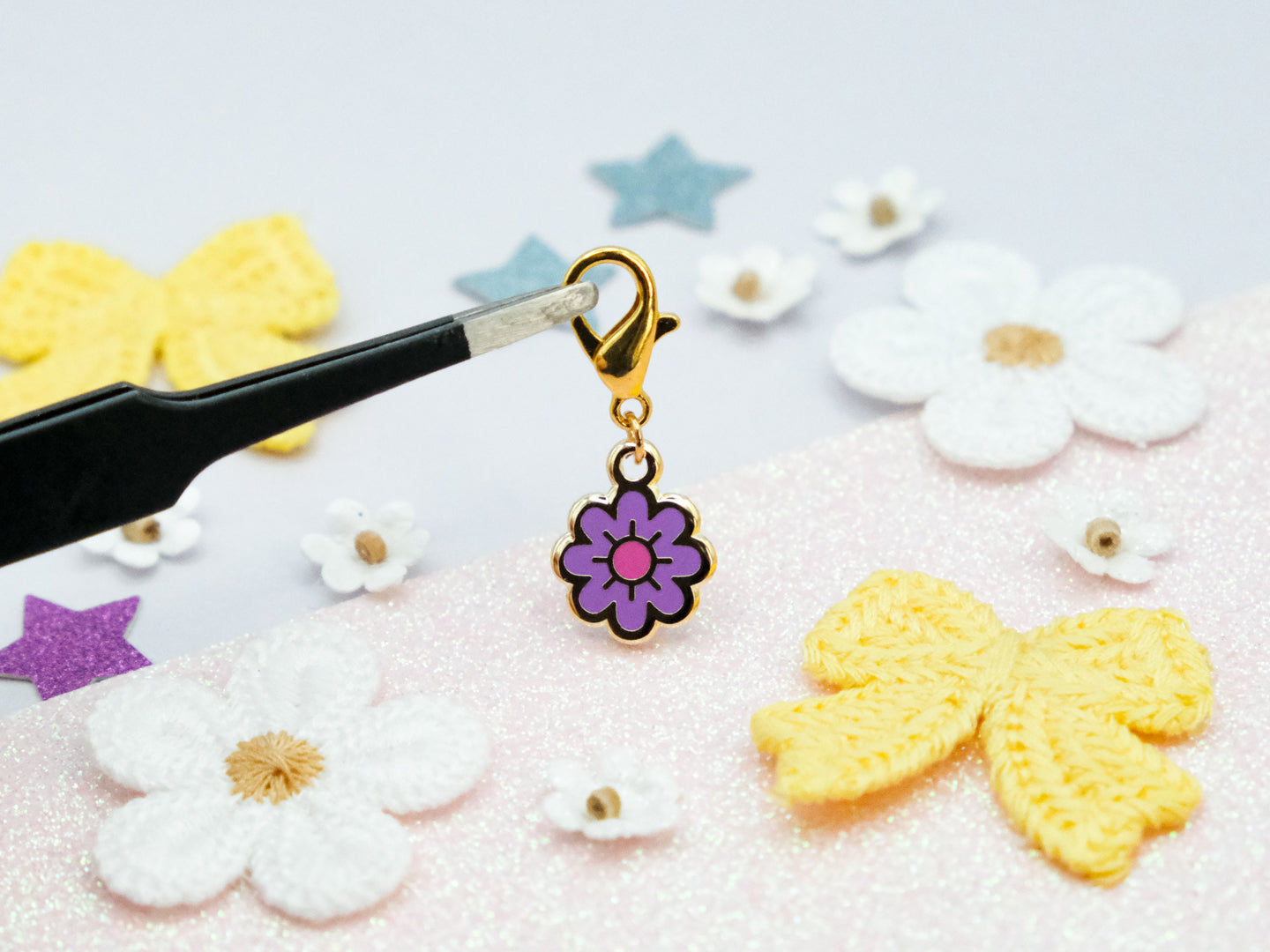 Charm Fleur Violette - Charm-ing Collection