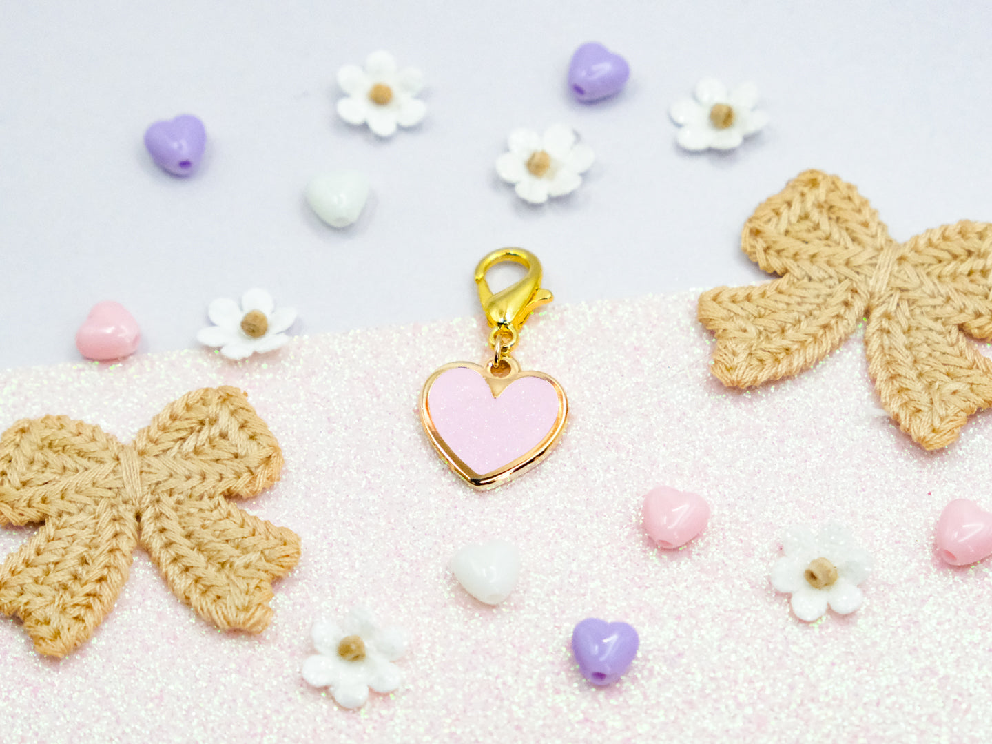 Charm Cœur Rose - Charm-ing Collection