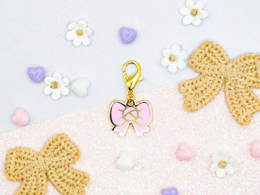 Cute Pink Bow Charm - Charm-ing Collection