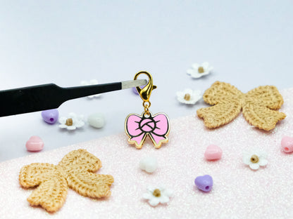 Charm Nœud Rose Mignon - Charm-ing Collection