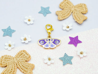 Charm Papillon de Nuit Violet - Charm-ing Collection