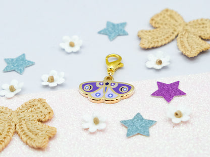 Charm Papillon de Nuit Violet - Charm-ing Collection