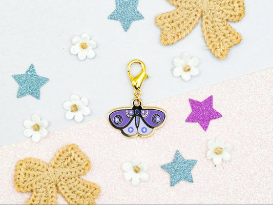 Purple Moth Charm - Charm-ing Collection