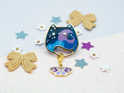 Charm Papillon de Nuit Violet - Charm-ing Collection