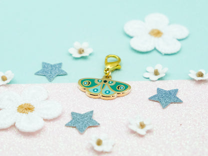 Charm Papillon de Nuit Vert - Charm-ing Collection