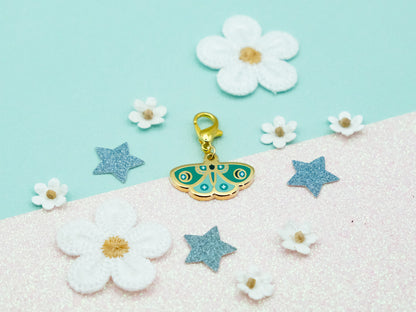Charm Papillon de Nuit Vert - Charm-ing Collection