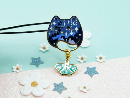 Pins Chat des Bois Enchantés au Crépuscule - Charm-ing Collection