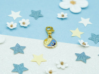 Charm Médaillon Soleil et Lune - Charm-ing Collection