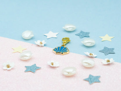 Blue Shellfish Charm - Charm-ing Collection
