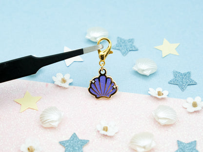 Charm Coquillage Violet - Charm-ing Collection