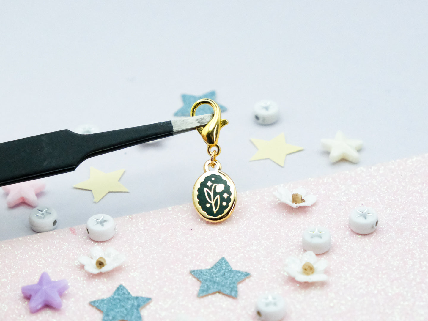 Charm Pendentif Vintage Vert - Charm-ing Collection